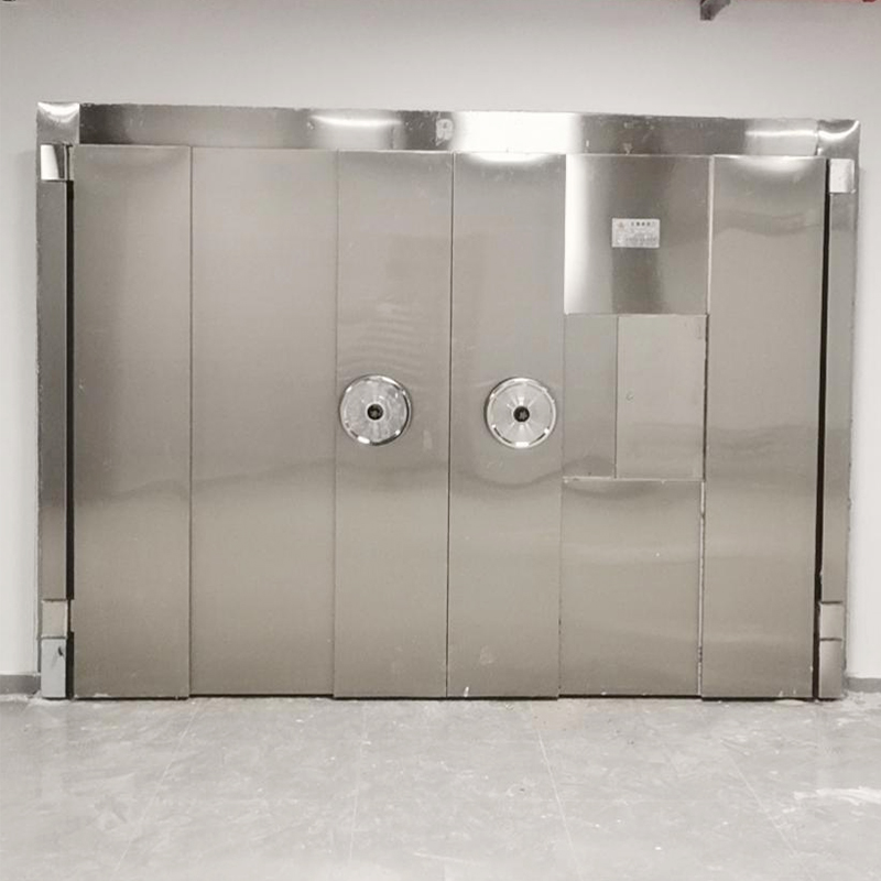 Is the double-leaf stainless steel waterproof vault (cultural relics vault) door impact-resistant? Can it withstand accidental collisions without deformation?